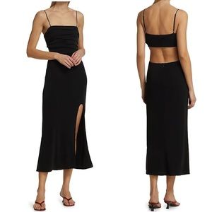 Cinq a Sept Mariah Midi Dress; Black